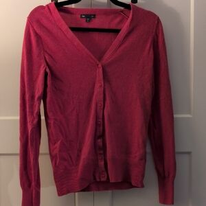 GAP Women's Rose Cardigan Sweater